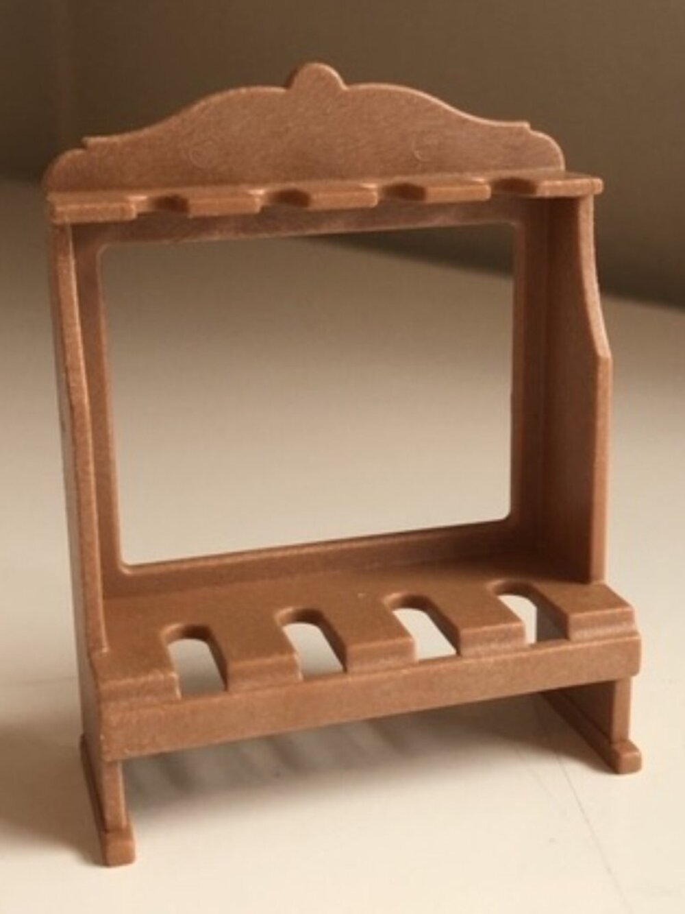 Vintage Playmobil Western Rifle Gun Rack Brown